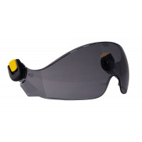 法國 Petzl 護目鏡/頭盔防護眼罩/工程護目鏡/透明護目鏡 Vizir Shadow A015BA00 黑色 新版