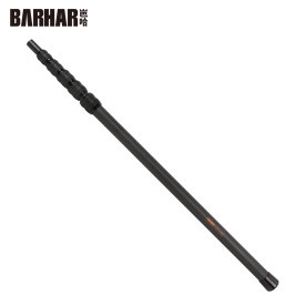 巴哈 BARHAR 不銹鋼夾具+碳纖維六節伸縮桿 4.5米 SG545