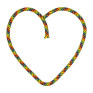 奧地利 Teufelberger charityLINE 11.8mm 彩色攀樹繩(慈善攀樹繩) 每米販售
