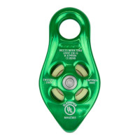 英國 DMM 單孔滑輪pinto pulley(綠色專屬款）teufelberger