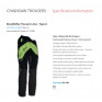英國Arbortec Breatheflex Type A Class 1, 2 and 3 鏈鋸褲 (黑綠色)