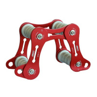 ASAT 阿薩特 繩索保護器/培林16輪高效繩索保護器/繩索導輪 紅色 SPR-11