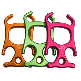 瑞士 CE4Y Devil-8 下降器/溪降器/確保器 CNC 7075-T6