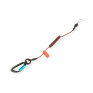 澳洲 GRIPPS Coil E-Tether With Dual-Locking Carabiner - 0.5kg / 1.1lb 彈簧電器防墜繫繩附雙鎖鉤環 ( 限重 0.5 kg ) H01054