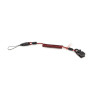 澳洲 GRIPPS Coil E-Tether With Poly Clamp & E-Catch (Non-Conductive) - 0.5kg / 1.1lb 無金屬彈簧電器防墜繫繩附高強度夾具與 E-Catch（絕緣型) H01059