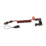 澳洲 GRIPPS Coil E-Tether With Poly Clamp & E-Catch (Non-Conductive) - 0.5kg / 1.1lb 無金屬彈簧電器防墜繫繩附高強度夾具與 E-Catch（絕緣型) H01059