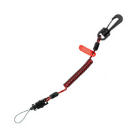 澳洲 GRIPPS Coil E-Tether With Poly Clip (Non-Conductive) - 0.5kg / 1.1lb  無金屬彈簧電器防墜繫繩附旋轉掛鉤（絕緣型) H01063