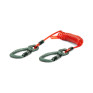 澳洲 GRIPPS Coil Tether Dual-Action 雙安全扣螺旋工具防墜繫繩 澳洲 GRIPPS Coil Tether Dual-Action 雙安全扣螺旋工具防墜繫繩