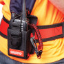 澳洲 GRIPPS Adjustable Two-Way Radio Holster with Coil E-Tether & E-Catch - 0.5kg / 1.1lb 防墜落認證對講機及手機專用收納套 H02035