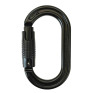 iclimb 210B-3LS 對稱性正O自動鋁合金鉤環 全黑