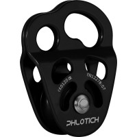 英國 ISC Phlotich Pulley 側開雙孔滑輪 黑色