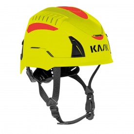 義大利 KASK QUANTUM CABRIO 消防野火救援登山頭盔 黃紅 (三種認證) WHE00096-450
