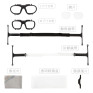 LAVAlens 光學眼鏡/防護眼鏡/雪鏡/籃球護目鏡/健身房 升級2.0版 M尺寸空框 矽膠織帶