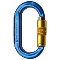 英國 STEIN 藍色款Oval Supersafe三段鎖鉤環