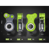 欣達 XINDA 摺疊抓繩器專用滑輪/合葉專用滑輪 HH-8637