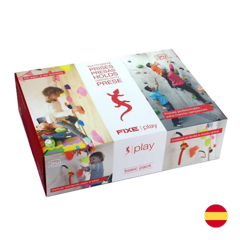 西班牙 FIXE KIT FIXE PLAY 小朋友攀岩套餐組 西班牙風