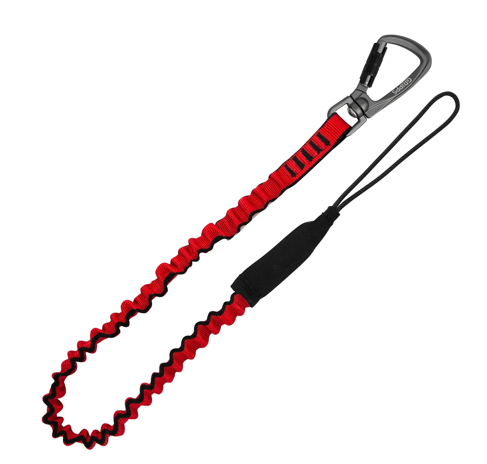 澳洲 GRIPPS Bungee Tether Dual-Action Swivel Carabiner - 7kg 彈力工具防墜繫繩 (旋轉鉤) H01073 澳洲 GRIPPS Bungee Tether Dual-Action Swivel Carabiner - 7kg 彈力工具防墜繫繩 (旋轉鉤) H01073