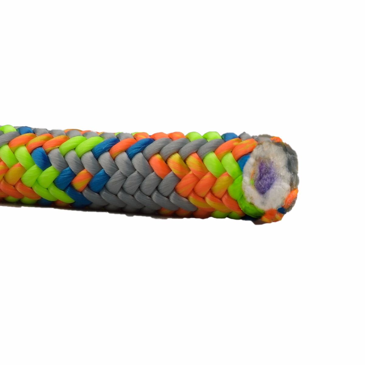 奧地利 Teufelberger Tachyon 彩色 11.5mm 雙編織雙繩心攀樹繩  lanyard 編繩眼用 (6米)